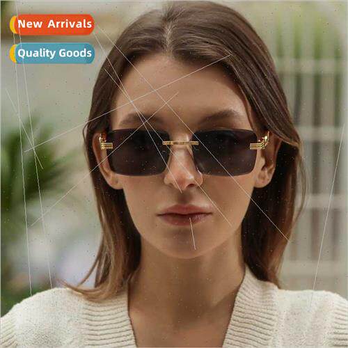 8061 wood grain legs cheetah decorative metal sunglasses 202
