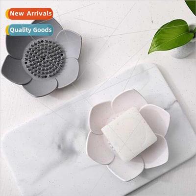 Japanese- simple cherry blossom petal soap box bathroom simp