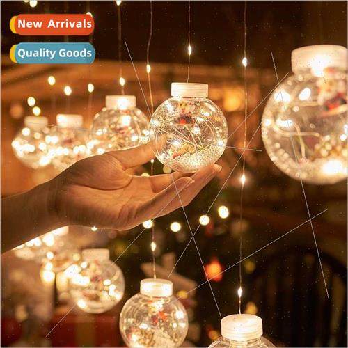 Old Snowman Christmas Tree Wishing Globe LED String ghts Chr
