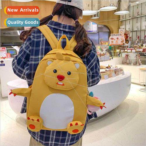 schoolbag female large capacy simple backpack Japan cute sho