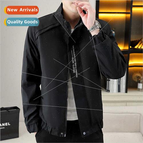 Jacket men fall winter jacket casual stand-up collar new wor
