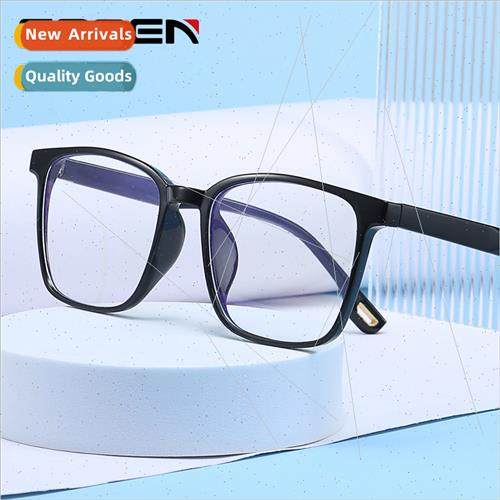 Spoon new oval frame anti-blue light glasses plain retro fas