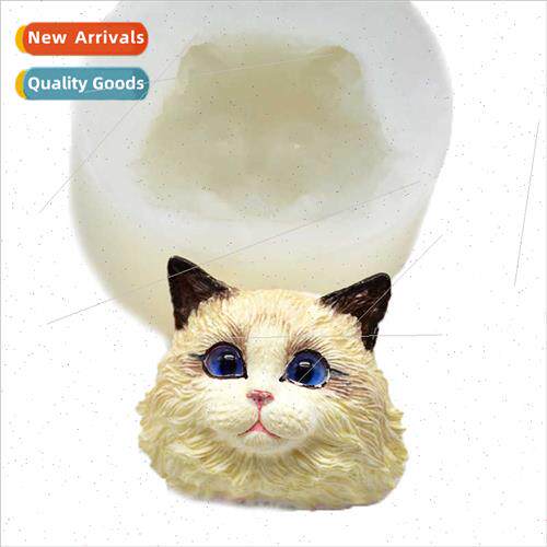 DIY Baking Muppet Cat Car Aroma Drip Cake Decoration Fondant