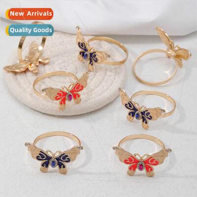 Cute Animal Butterfly Napkin Clasp Premium Hotel Table Decor