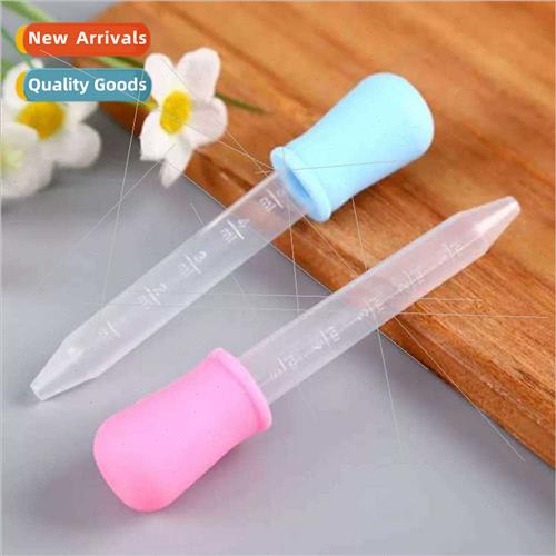Silicone dropper feeding 5ML with scale high suction baby an