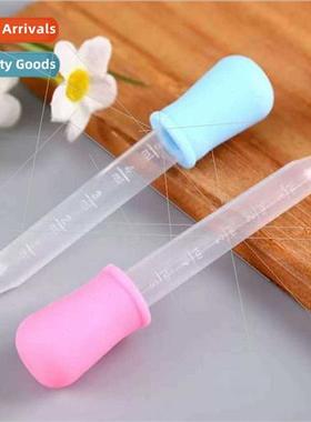 Silicone dropper feeding 5ML with scale high suction baby an