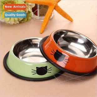 bowl cat dog pet wat Thickened food slip