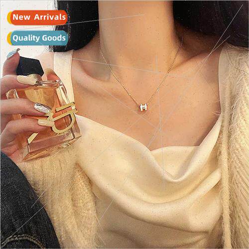 Korean ins niche high-level sense fashion collarbone chain a