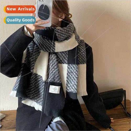 new scarf ladies winter 2023 new Korean  hundred ride studen