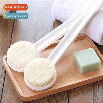 Bathroom Long Handle Bath Brush Soft Hair Shower Brush Exfol