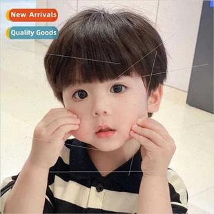 black high bangs wigs 适用men wire Children temperature