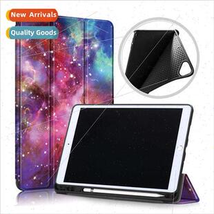 适用iPad8 Generation fold 8th Tri iPad Case Tablet Caster