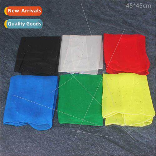 Thin lk Scarf 45*45cm lk Scarf Stage Magic Props Accessories