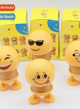 ttle yellow man car ornament 14  figure car ble head doll sp