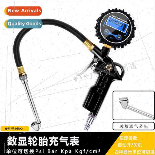U.S. Europe Japan  digal display tire inflation gauge car mo