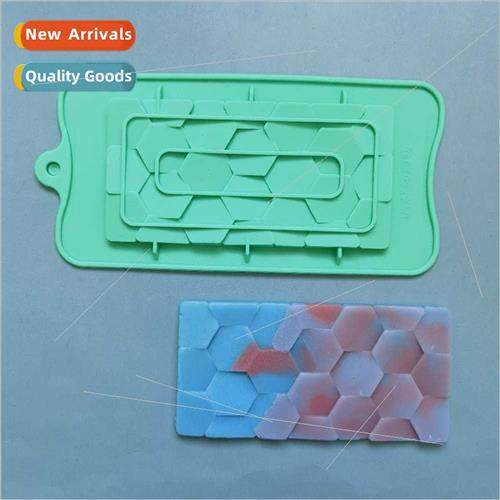 licone 6-sided DIY chocolate Cake Jelly pudding soap cake mo