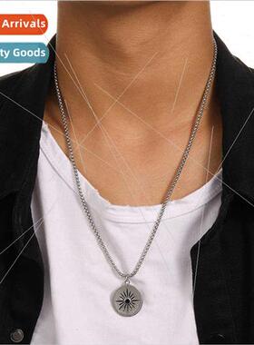 Europe niche hip hop hipster men stainless steel retro hundr