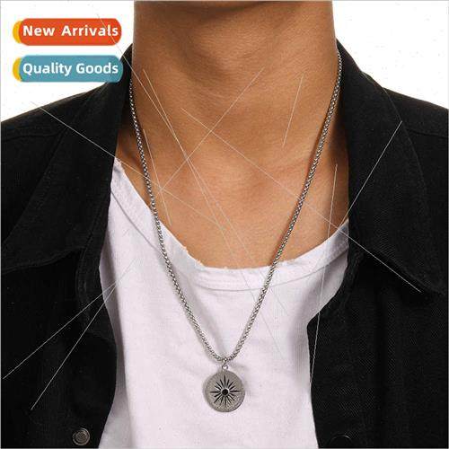Europe niche hip hop hipster men stainless steel retro hundr