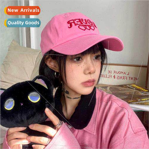 2023 new couple Korean  baseball cap men show face small duc
