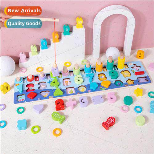Five in one number animal logarhmic board puzzle board child