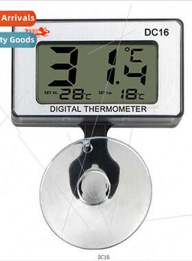 DC16 Mini Thermometer wh Suction Cup High Low Temperature Au