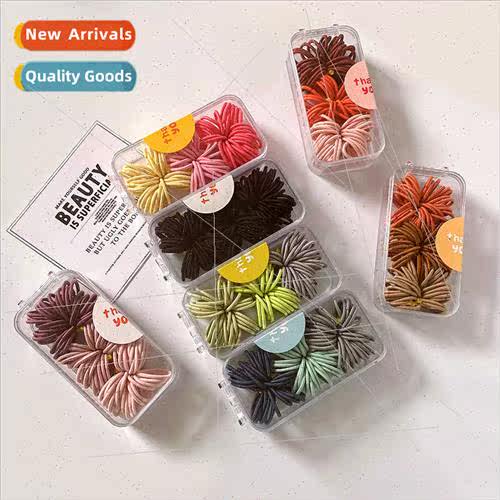 Boxed baby mini thumb hair band colorful high elastic does n