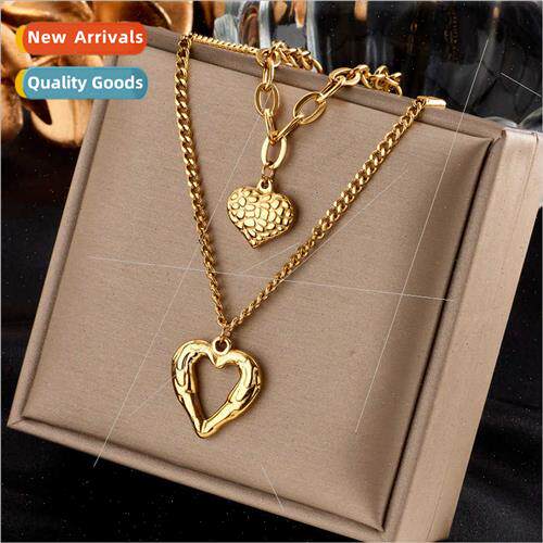 New angel wings love necklace female ins hundred sweater cha