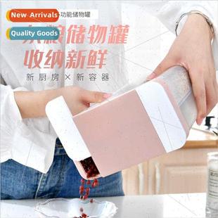 sealing jar grains Kchen multi freshness cereals com plastic