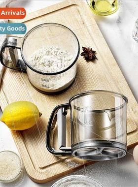 Plastic Semi-Automatic Handheld Flour fter Creative Baking M