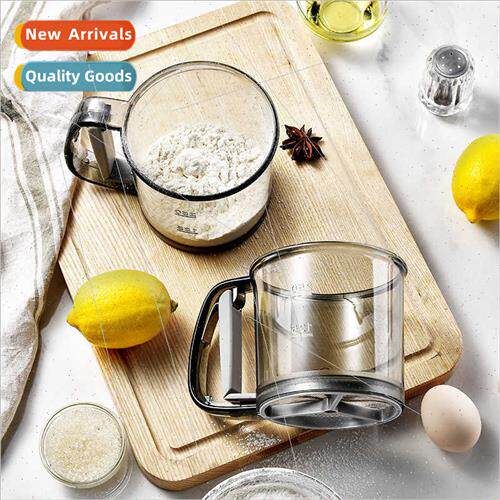 Plastic Semi-Automatic Handheld Flour fter Creative Baking M