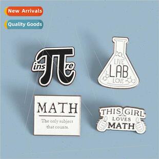 New creative cartoon chemistry molecules mathematical symbol