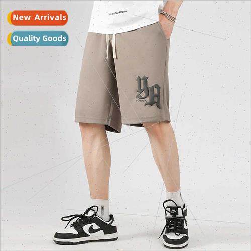 American retro basketball shorts men summer loose large size
