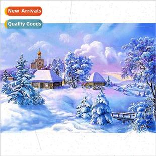 diamond full living New plant paste room handmade