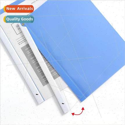 office pull side lever report clip labor-saving long lever p