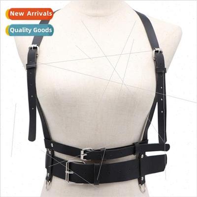 Vintage Europe strappy belt female decorative T-shirt skirt