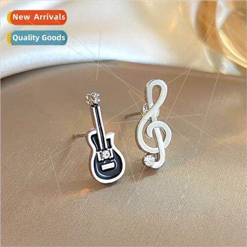 New guar notes earrings female temperament wild design asymm