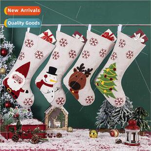 2023 Christmas Stocking  Bags Christmas Decorations Christma