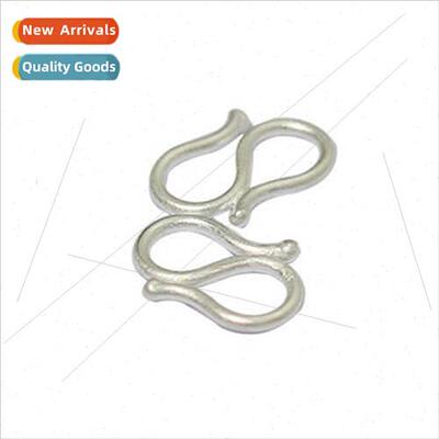 925 lver S-Shape W-Shape Bracelet Necklace Clasp Connecting