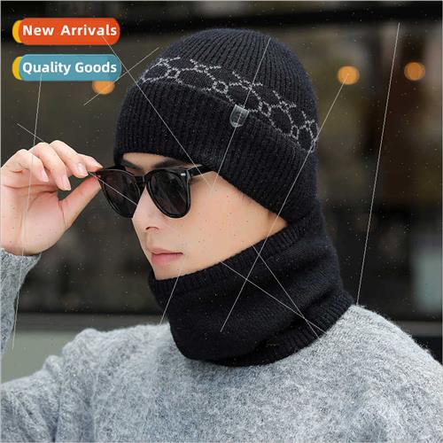 Autumn winter woolen cap men padded thickened electric car w
