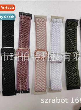 适用fitbit versa3/4 elastic nylon watch bsense wave pattern