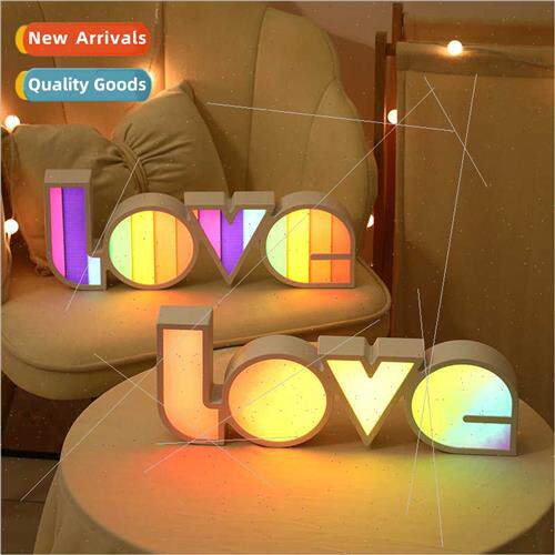 led letter light valentine day proposal confession LOVE ligh