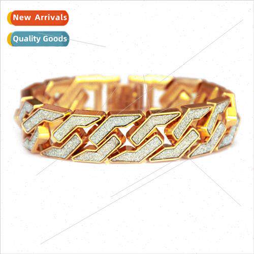Black Friday Europe Hip Hop Gold Onion Powder Bracelet Star