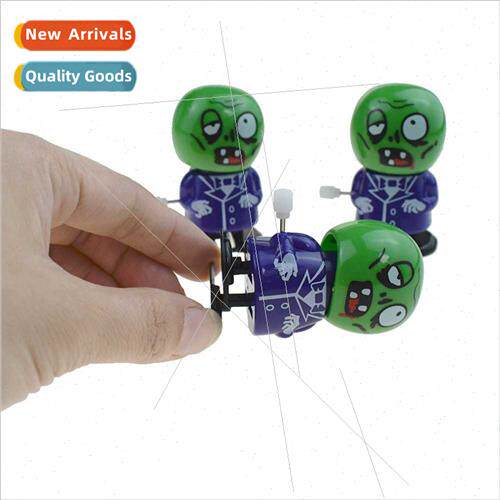 funny clockwork androids on chain will walk green zombie tri