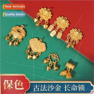 locks two happiness lotus handmade life pendant jewelry long