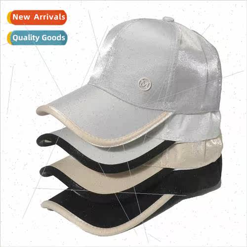Anchor hat female Korean  baseball cap silk spring summer su