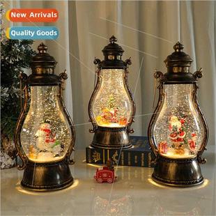 snow luminous floating gifts Christmas concert rotating