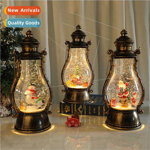 Wh concert rotating luminous floating snow  Christmas gifts