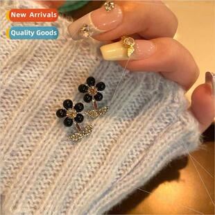 female earrin Star earrings wild simple fashion flower sweet