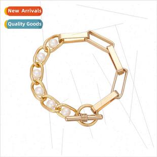 beat splicing set hop hip hjewelry chain pearl simple New