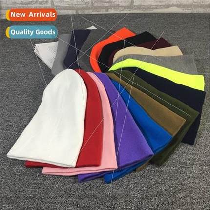 Solid color pullover hat straight bare board fashion men and